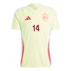 Original Fußballtrikot Spanien Aymeric Laporte 14 Auswärtstrikot EURO 2024 Für Herren